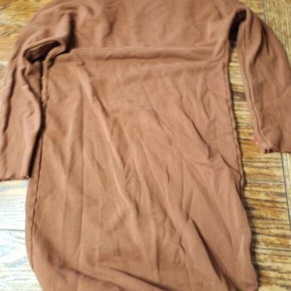 Frank & Eileen - Isabelle Funnel Neck Dress - Cinnamon sz Small - Picture 2 of 7